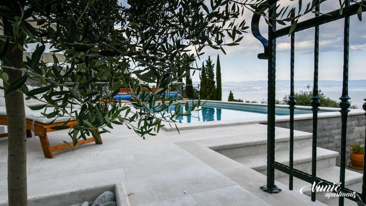 Apartments Vunic Mošćenička Draga Esterno foto