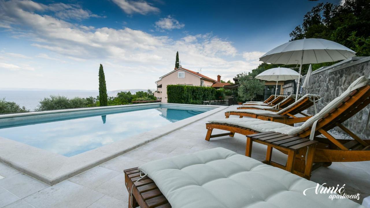 Apartments Vunic Mošćenička Draga Esterno foto